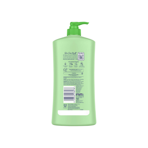 Vaseline Aloe Soothe Body Lotion 750ml  Smooth Soothing Moisture for Soft Skin