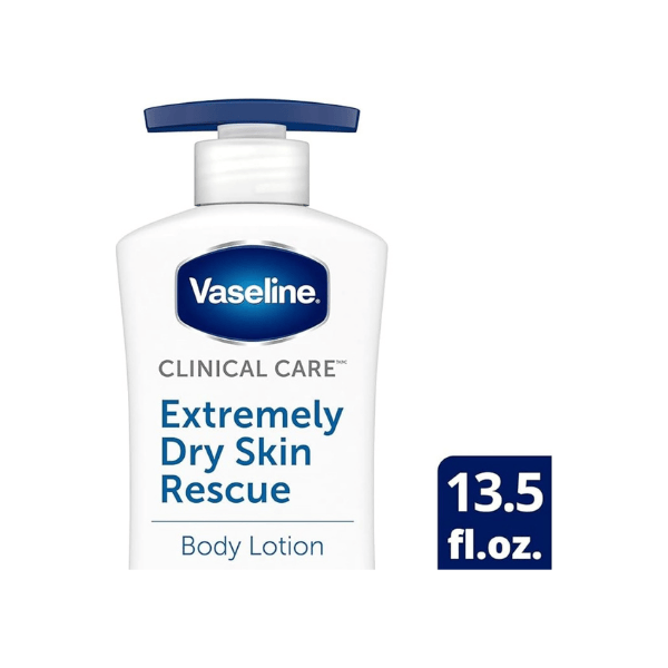 Vaseline Dry Skin Rescue Body Lotion 400 ml Fast-Absorbing & Long-Lasting Hydration