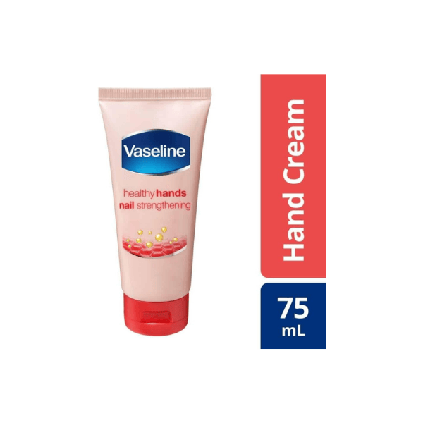 Vaseline Intensive Care Hand Cream 75ml Softens Hands & Promotes Stronger Nails