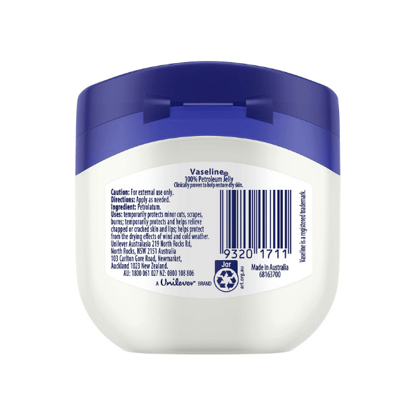 Vaseline Original Petroleum Jelly 100g Restores and Locks in Moisture for Healthy Skin