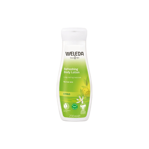 WELEDA Citrus Refreshing Body Lotion Uplifting Moisturizer for Energized Skin