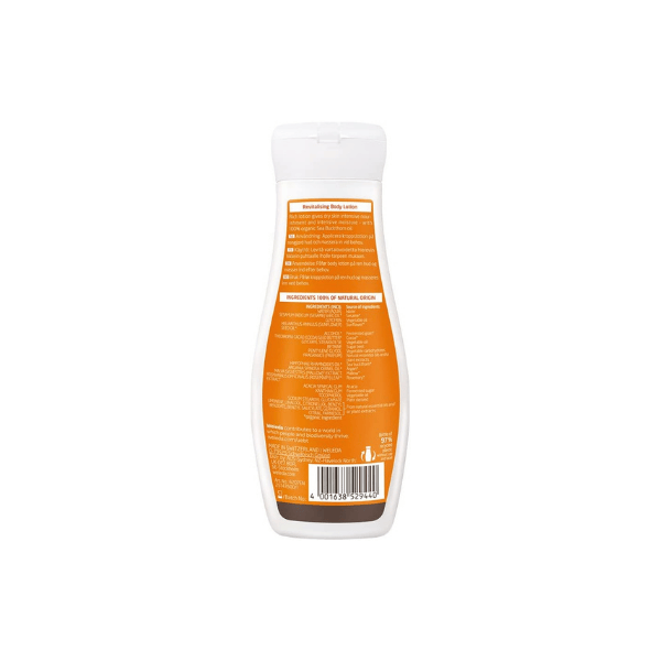 WELEDA Sea Buckthorn Revitalising Body Lotion 200ml Energizing Moisturizer for Radiant Skin