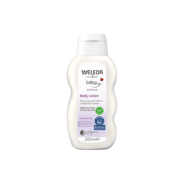 WELEDA White Mallow Soothing Body Lotion for Sensitive Skin 200ml