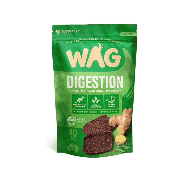 Wag Kangaroo Jerky 10 Piece Dog Treats for Digestive Health