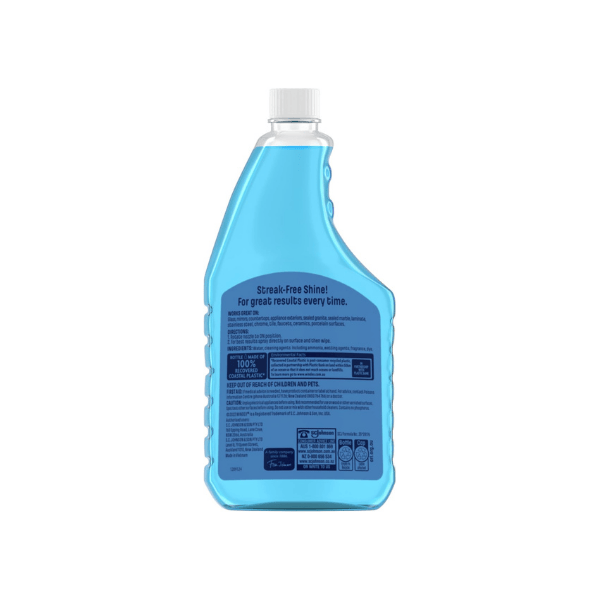 Windex Glass Cleaner Refill 750 mL Original Formula for Windows & Glass