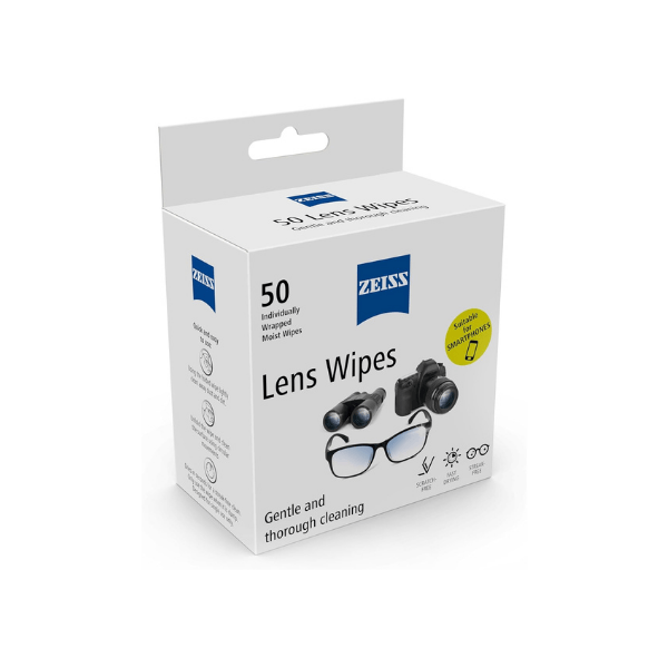 Pack of 50 ZEISS Lens Wipes 50 Count