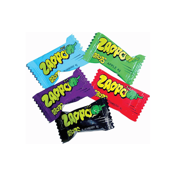 Zappo Drops Candy 1Kg Perfect for Parties with 250 Sweet Pieces